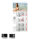 Timr 4-Monatskalender 2026 - Wandkalender 4 Monate mit Schieber - 65,5 cm - mehrsprachig D / GB / F