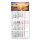 Timr 4-Monatskalender Streifenkalender 2027 - Wandkalender 4 Monate mit Schieber - 60 cm Viermonatskalender zum eintragen I Motiv Sonnenuntergang I tr434