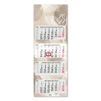 Timr 4-Monatskalender 2027 - Wandkalender 4 Monate mit...