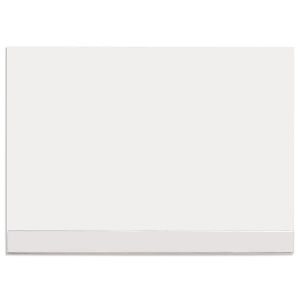 younikat Schreibtischunterlage Blanko mit Schutzleiste I DIN A2 I 40 Blatt I aus Papier zum beschreiben unbedruckt I für Notizen im Büro mit Kantenschutz I dv520