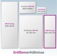 Tischkalender Wochenplaner Jahresunabhängig im Boho Style I 10,5 x 29,7 cm bunt I ohne Datum I 1 Woche 2 Seiten I dv227