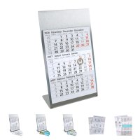 Tischkalender zum Aufstellen I 2-Jahreskalender 2027-2028...