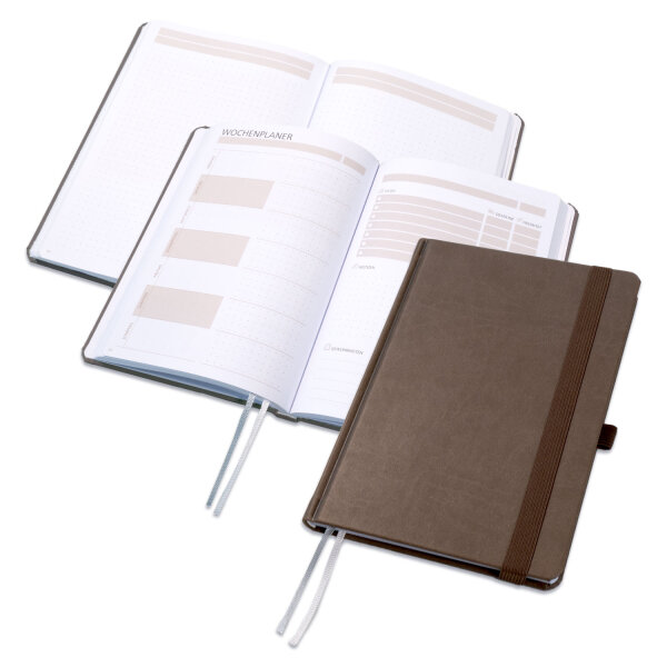 Wochenplaner A5 01 - Mokka